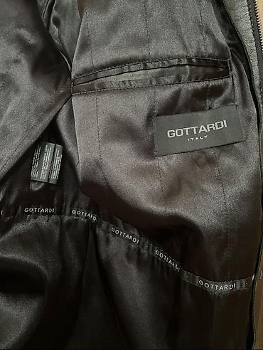 dəri kurtkalar kişi: GOTTARDI yüksək keyfiyyətli dəri gödəkçə - Material: 100% təbii dəri — 5