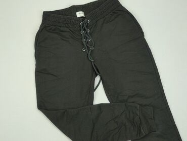 spodenki czarne reserved: Spodnie dresowe, Reserved, S, stan - Dobry