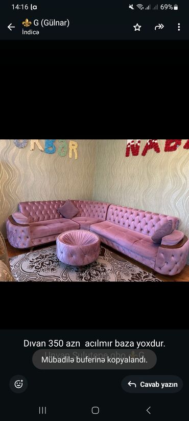 Divanlar: Künc divan