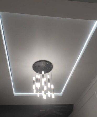 Натяжной потолок: Натяжной потолок Глянцевое, Матовое, 3D потолки Гарантия, Бесплатная консультация, Бесплатный замер — 4