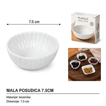 KMT Mala posuda za začine 5412498 Mala keramička činijica idealna za