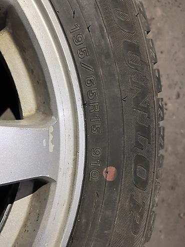 Шины и диски: Комплект зимних колес на дисках Honda. - Шины: Dunlop Winter — 2