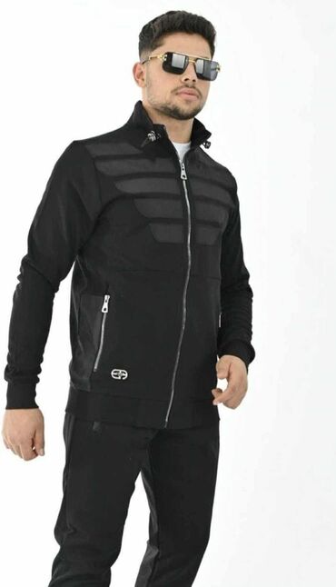 Trenerke: Komplet, S, M, L, Gucci, bоја - Crna, Pamuk — 7