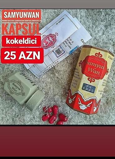 zirpaket harada satilir: Məhsul: Samyun Wan kapsul Təyinat: Kökəldici qida əlavəsi — 1