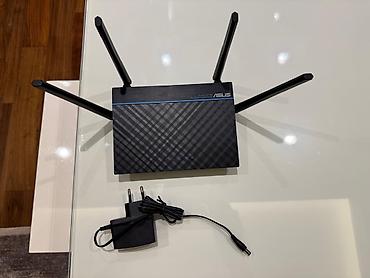 modem aparati: ASUS RT-ACRH13 AC1300 Wi-Fi Router Ev istifadəsində olmuş ASUS router — 1