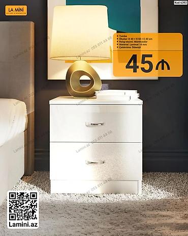 LA MINI tumba - Kod: 6392 - Ölçülər: Dərinlik 40 × Hündürlük 50 × En