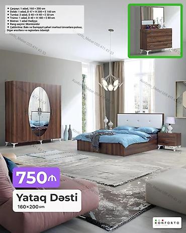 Yataq Dəsti – 160×200 sm Komplekt: - Çarpayı: 1 ədəd, 160×200 sm - lalafo.az -da Yataq Dəsti – 160×200 sm Komplekt: - Çarpayı: 1 ədəd, 160×200 sm -