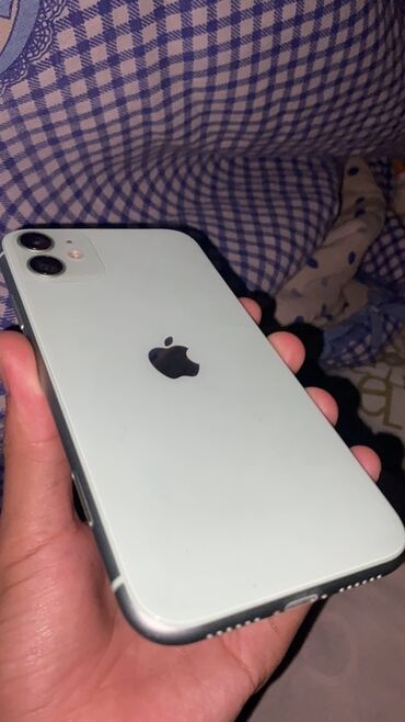 списанные айфоны: IPhone 11, Колдонулган, 128 ГБ, Жашыл, Куту, 94 %