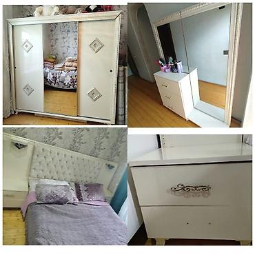 Ev üçün mebel: Yataq desti 250₼ matrasi var .Demiri yoxdur .Unvan Hokmeli &Rumi E — 1