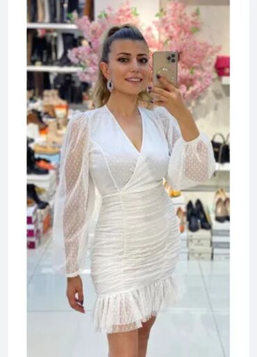 Ziyafət donları: Ziyafət donu, Mini, Trendyolmilla, M (EU 38) lalafo.az -da Ziyafət donları: Ziyafət donu, Mini, Trendyolmilla, M (EU 38)