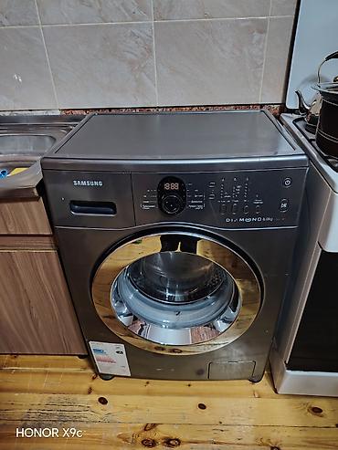 stabilizator kondisioner ucun: Samsung paltaryuyan maşın – Diamond Drum, 6 kq İşlək vəziyətdə - Ön — 1