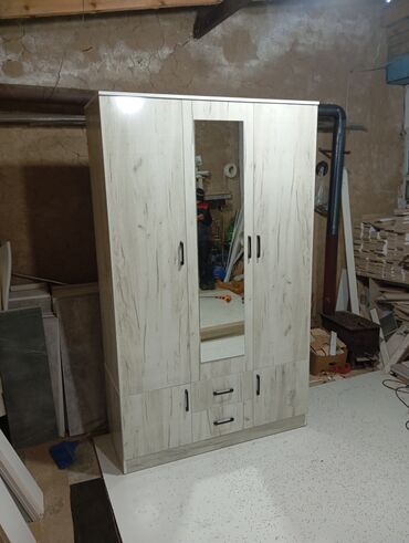 Шкафы для одежды: Шкаф для одежды, Новый, Прямой, ЛДСП — 9