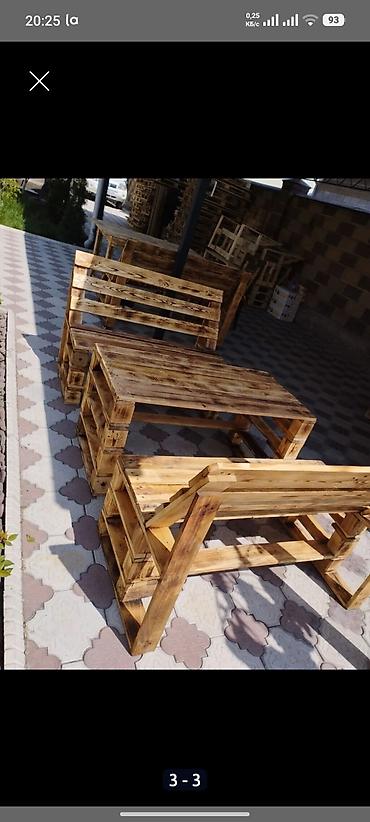 Стол и стул для кафе, Новый, Самовывоз, Платная доставка