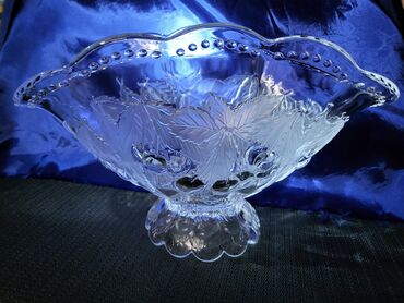 Činije: Cinija za voce za na sto,pun rad iz 70ih.god. Cinija za voce,sa mat — 2