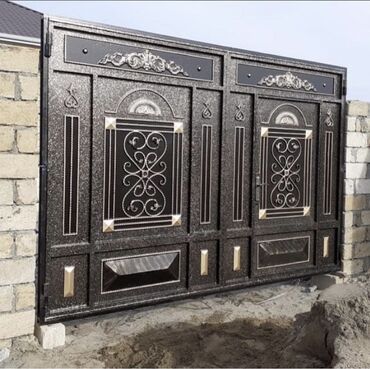 Həyət darvazaları: Avtomatik jaluz qapıların satışı,quraşdırılması,servisi həyata — 18