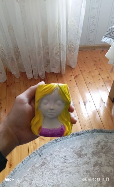 Fiqurlar: Fiqur, Gips, rəng - Ağ — 7