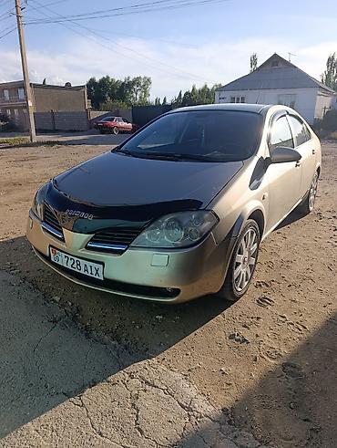 афто рынок бишкек: Nissan Primera: 2004 г., 2 л, Типтроник, Бензин, Седан — 2