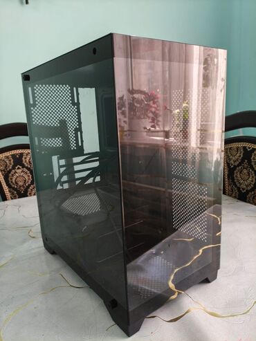 корпус пу: ПК корпусу, Жаңы, Micro-ATX, түсү - Кара