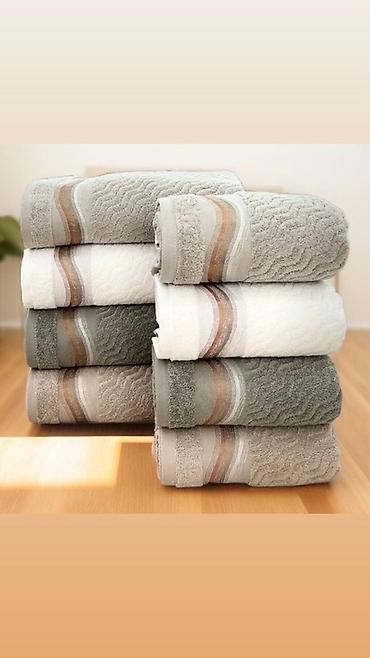 Полотенца: Махровые полотенца для ванной, лицевые и кухни - Материал: 100% — 1