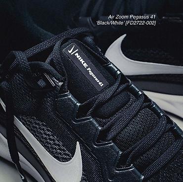 Мырзалардын бут кийими: Оригинал Nike Air Zoom Pegasus 41 Black/White - Лёгкие беговые — 4