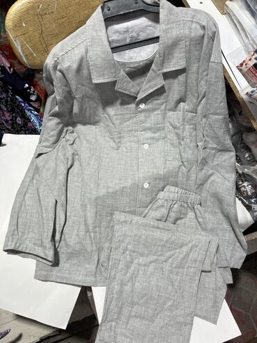 Домашние костюмы: Мужская пижама с шортами Со штанами С длинным и с коротким рукавом — 22