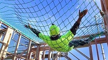 Другие строительные материалы: Защитно-улавливающие сетка толшина нит 3 мм,ячейка 30мм х 30мм — 9