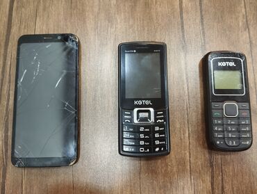 xarab telefon alışı: Samsung C5212 Duos, rəng - Qara, Qırıq, Düyməli, Sensor