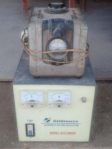 kamp evi: Goldsource avtomatik gərginlik tənzimləyicisi (AVR) Model: SVC-5000W — 1