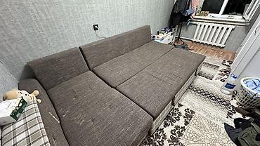 Мебель: Угловой диван, C подушками, Двухместный — 1