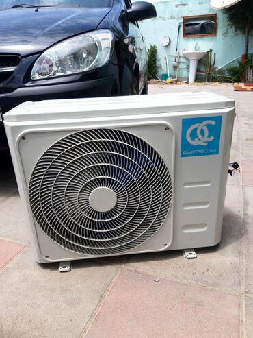 tankdakı künc divarları: Kondisioner QuattroClima, 31-40 kv. m, Split sistem