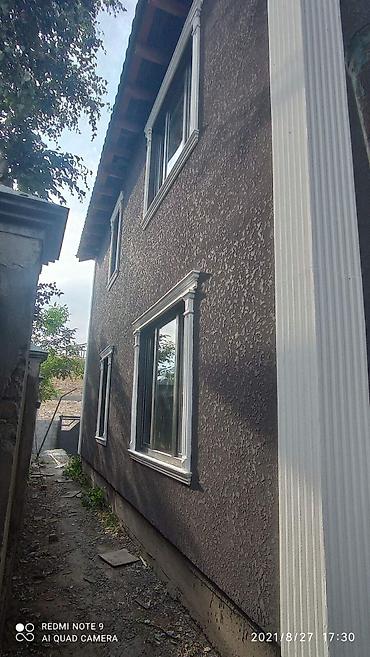 Фасадные работы: Декоративный штукатурка, краска, шпаклёвка, родбанк, клей тартабыз — 14