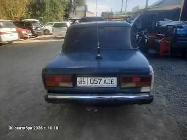 Унаа сатуу: ВАЗ (ЛАДА) 2107: 2026 г., Кол менен иштөөчү, Седан — 6