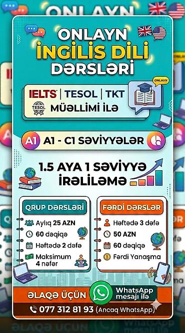 Услуги: Языковой курс, Английский, Подготовка к IELTS/TOEFL — 1