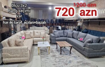 мебель для прихожей: Künc divan, Qonaq otağı üçün, Bazalı, Açılan, Kitab