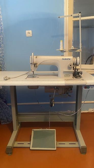Yamata sənaye tikiş maşını düz tikiş maşını) Az işlenib matorludur ela