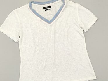 białe t shirty damskie big star: T-shirt, Reserved, S, stan - Dobry