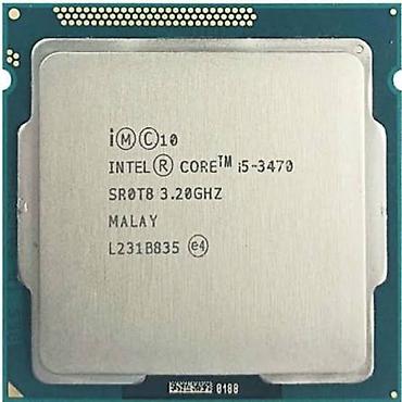 i7 3770 купить: Intel Core i5-3470 prosessor - Mikroarxitektura: Ivy Bridge - Soket — 1