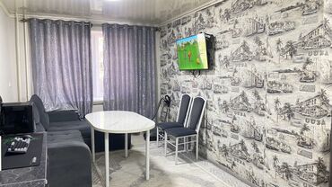 сдается квартира район бгу: 2 комнаты, 46 м², Общежитие и гостиничного типа, 3 этаж, Косметический ремонт