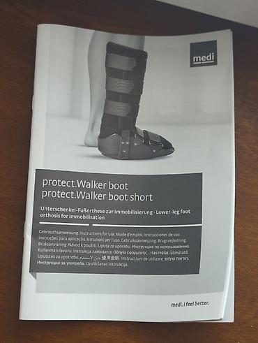 протез для ног: Ортопедический фиксатор-ботинок (walking boot) для голеностопа и — 5
