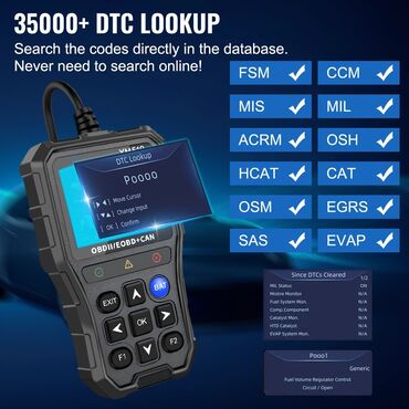 Alati za automobile: Novo - YM519 OBDII / EOBD + CAN Auto Dijagnostika Funkcije:   1 — 12