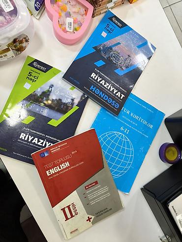 Школьные учебники: Abituriyent və məktəblilər üçün müxtəlif fənlər üzrə dərslik və test — 2