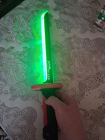 uşaq çantalar: LED işıqlı oyunca qılınc Hem tustu verir hem seslidi usaqlarcun cox — 4