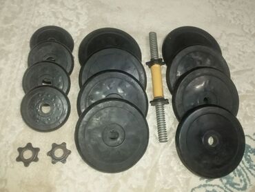 Əlcəklər: Rezin Qantellər, Çəki: 30 kq, İşlənmiş