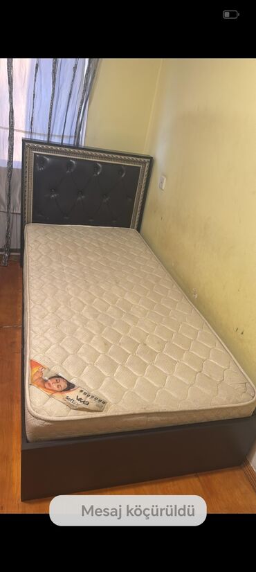 Divanlar: İşlənmiş, Təknəfərlik çarpayı, Bazasız, Matras ilə, Siyirməsiz