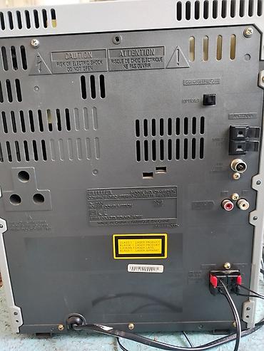 Musiqi mərkəzləri: Aiwa NSX-SZ10 mini hi-fi audio sistemi - 2 ədəd ayrılabilən Aiwa — 2