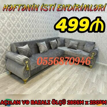 Divanlar: Künc divan, Yeni, Açılan, Bazalı, Parça, Rayonlara çatdırılma — 11