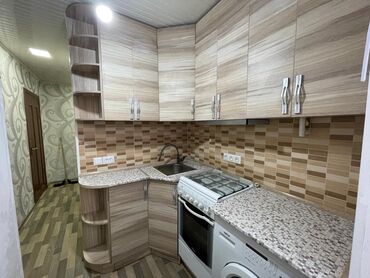 купить квартиру в строящемся доме бишкек: 2 комнаты, 35 м², Хрущевка, 1 этаж, Евроремонт