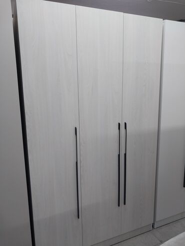 Шкафы для одежды: Шкаф для одежды, Новый, Прямой, ЛДСП — 4