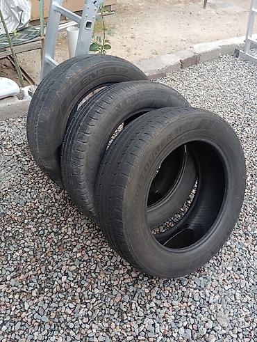 шина 23560r18: 3 шт летние шины по 1000 сом каждые - Размер: 235/60 R18 - Индекс — 1