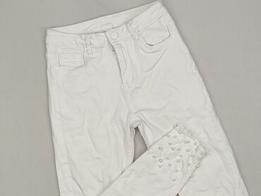 woskowane spodnie z wysokim stanem h m: Jeans for women, size M (EU 38)